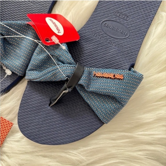 Havaianas Women's Blue Sandals - Picture 2 of 7